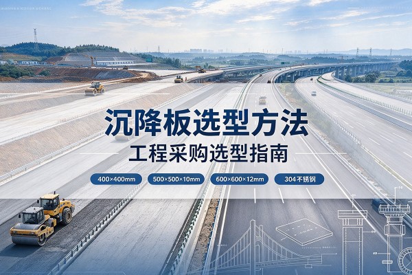 洛扎沉降板选择方法