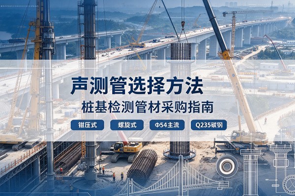 洛扎声测管选型标准
