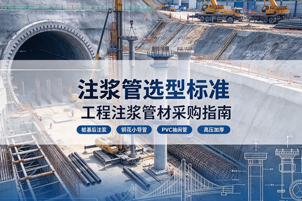 洛扎注浆管选型标准