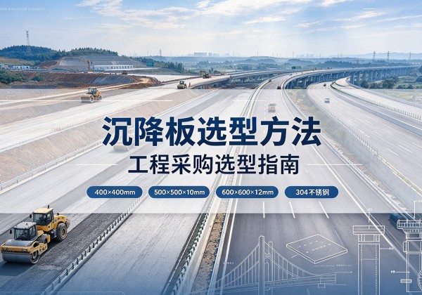 洛扎沉降板选择方法
